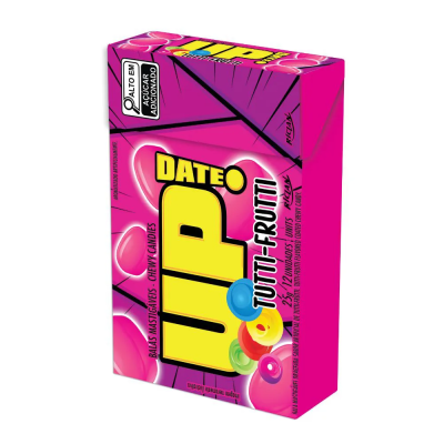 Bala Mast Up Date 25G Tutti Frutti