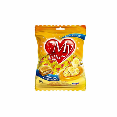 Bala My Toffe 90G Banana Caramelada