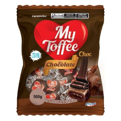 Bala My Toffee 500G Choco/Choco