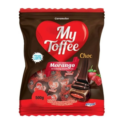 Bala My Toffee 500G Choco/Morango