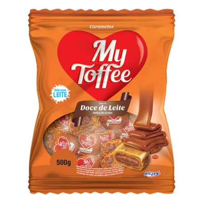 Bala My Toffee 500G Doce De Leite