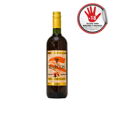 Bebida Marcon Cooler Pessego 750Ml
