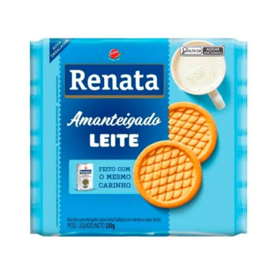 Bisc Amanteigado Renata Leite 330G