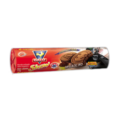 Bisc Rech Galo Show Brigadeiro 112G