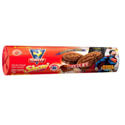 Bisc Rech Galo Show Chocolate 112G