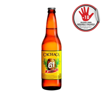 Cachaca 61 Emi 600Ml Devolucao