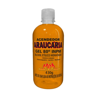 Acendedor Gel Araucaria 80 Inpm 500G
