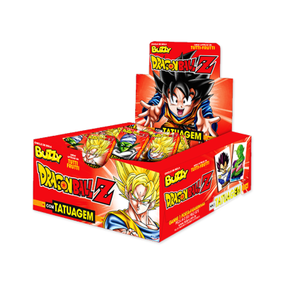 Chicle Buzzy Dragon Ball Tattoo Tutti F