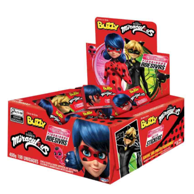Chicle Buzzy Ladybug 400Gr Tutti Frutti
