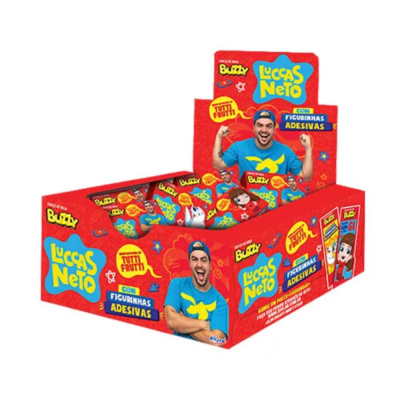 Chicle Buzzy Luccas Neto Tutti Frutti 90U