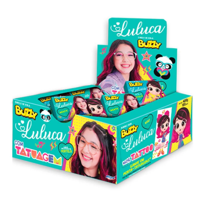 Chicle Buzzy Luluca Hortela 100Un