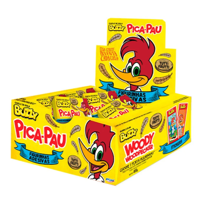 Chicle Buzzy Pica Pau Tutti Dp/90Un