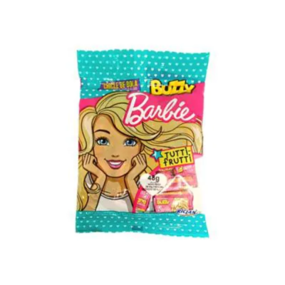 Chicle Buzzy Sm Barbie Tutti Frut 48G