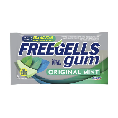 Chicle Freegells Gum Original Mint 8G
