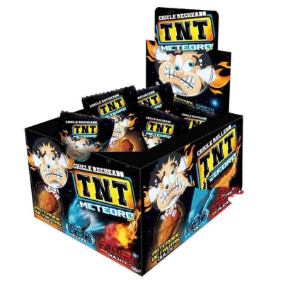 Chicle Tnt Recheado 40Un Meteoro