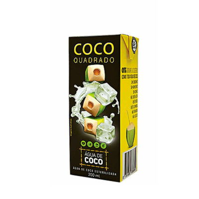 Agua De Coco Coco Quadrado 200Ml
