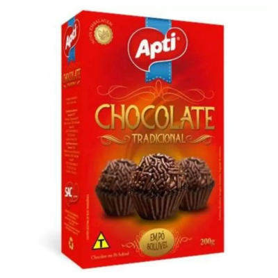 Chocolate Em Po Soluvel Apti 200G