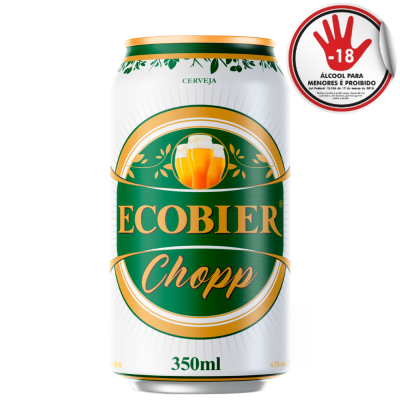 Chopp Ecobier Claro 350Ml