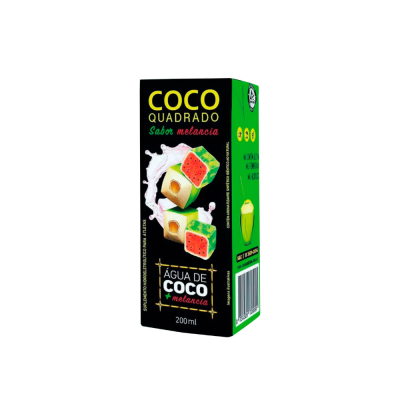 Agua De Coco Coco Quadrado 200Ml Melancia