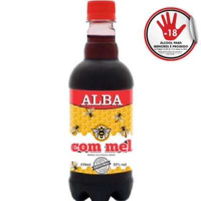 Conhaque C/Mel Alba Corote 470Ml