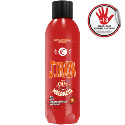Coquetel Alc Jiraya Gyn + Melancia 1Lt