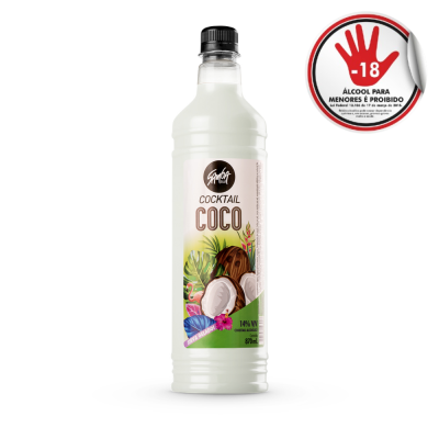 Coquetel Alc Samba Sul Coco Pet 870Ml