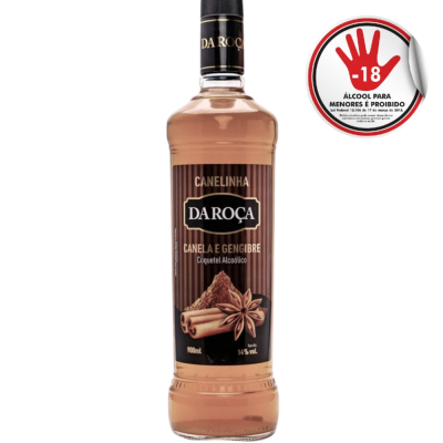 Coquetel Alcoolico Da Roca 900Ml Canelinha