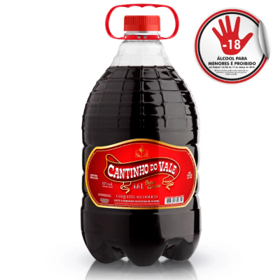 Coquetel Cantinho Do Vale Pet 4,6L Pet 4,6 Lts