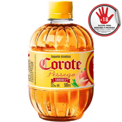 Coquetel Corote Pessego 500Ml
