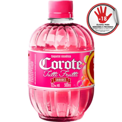 Coquetel Corote Tutti Frutti 500Ml