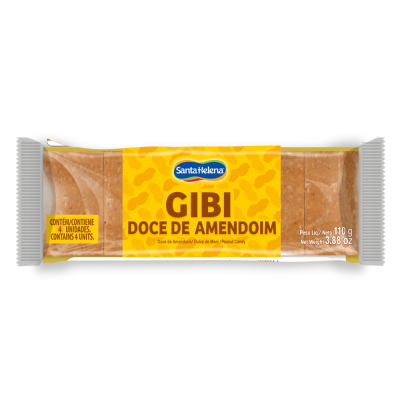 Doce Santa Helena Gibi Amendoim 110G