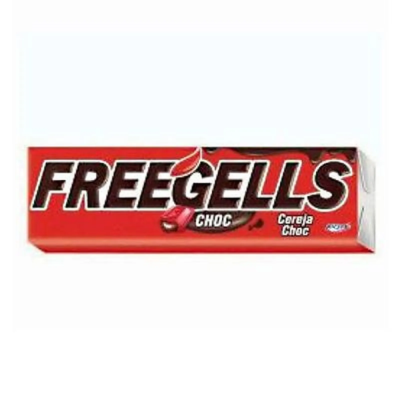 Drops Freegells Play Choco/Cereja 27,9G