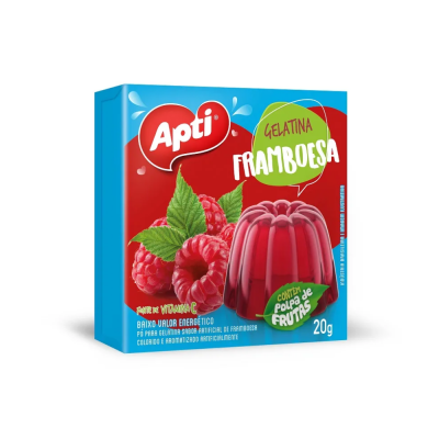 Gelatina Apti 20G Framboesa