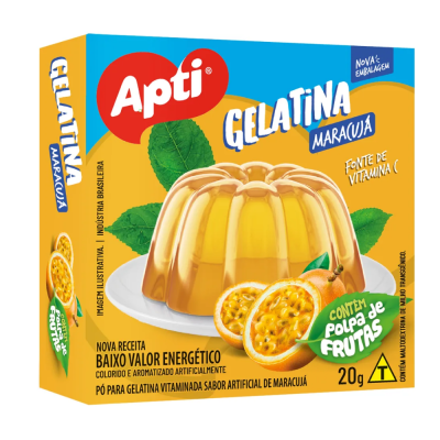 Gelatina Apti 20G Maracuja