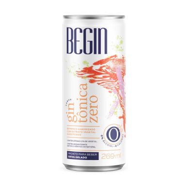Gin Tonica Begin S/Alcool 269Ml