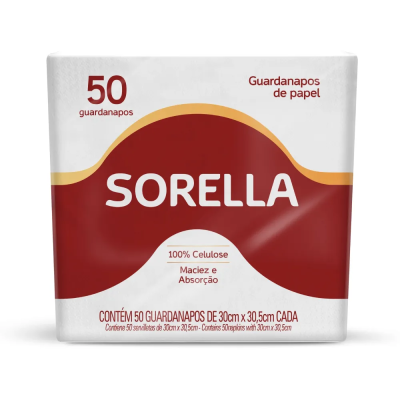 Guardanapo Papel Sorella 30X30,5Cm Fun