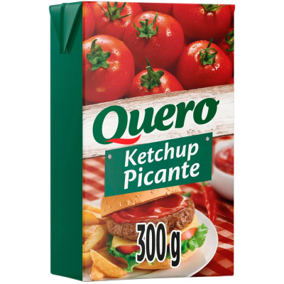 Ketchup Quero Picante Tp 300G