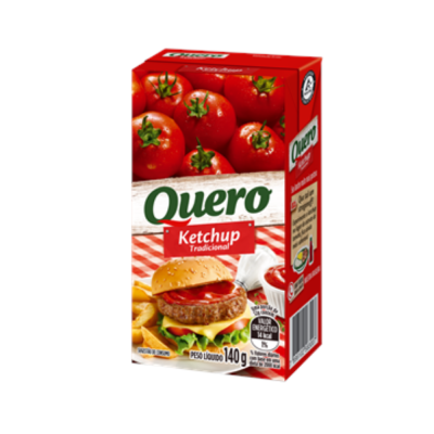 Ketchup Quero Trad Tp 140G