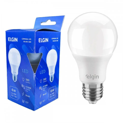 Lampada Elgin Bulbo Led 6W 6500K Bivolt