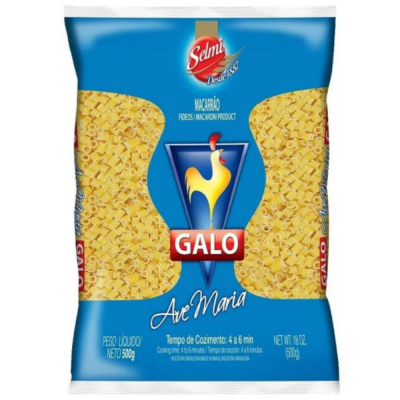 Mac Galo Azul Semolado Ave Maria 500G