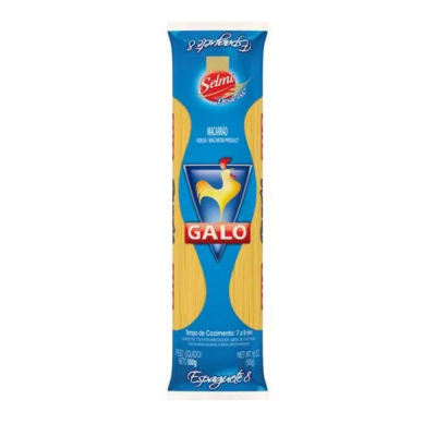 Mac Galo Azul Semolado Espaguete 8 500