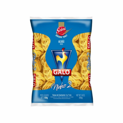 Mac Galo Azul Semolado Ninho 2 500G