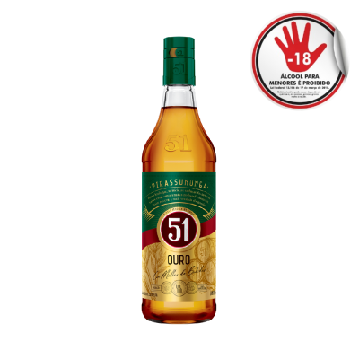 Aguard 51 Ouro 965Ml Devolucao