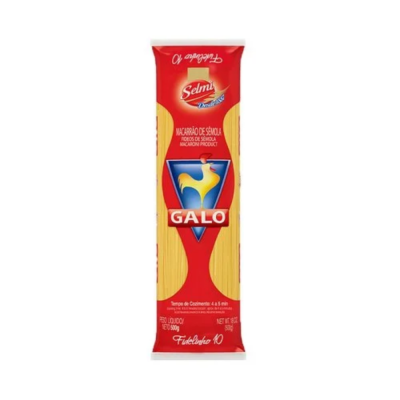 Mac Galo Verm Semola Fidelinho 10 500G