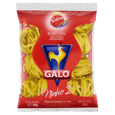 Mac Galo Verm Semola Ninho 2 500G