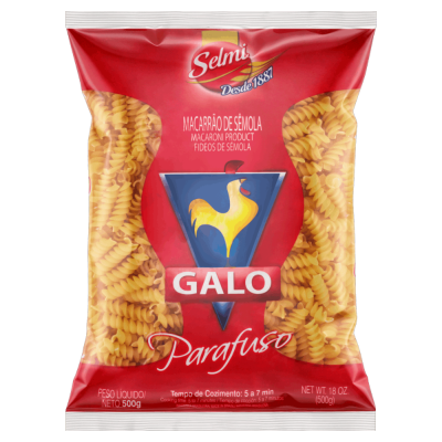 Mac Galo Verm Semola Parafuso 500G