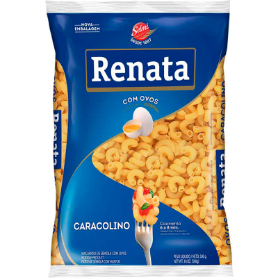 Mac Renata C/Ovos Caracolino 500G