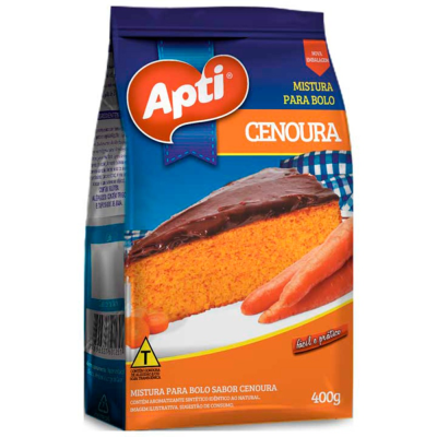 Mistura Bolo Apti Cenoura 400G