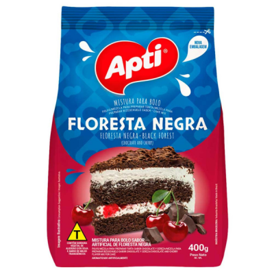 Mistura Bolo Apti Floresta Negra 400G