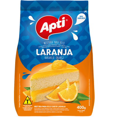 Mistura Bolo Apti Laranja 400G